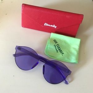 Chunks Classic Round Sunnies in Amethyst